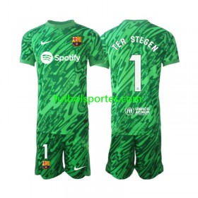 Camiseta FC Barcelona Ter Stegen 1 Portero Niño Primera Equipación 2024/2025